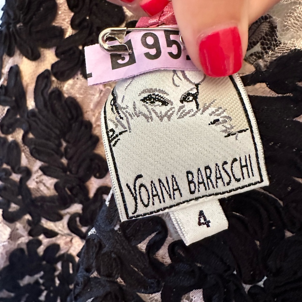 Yoana Baraschi black and nude dress 4 - Picture 3 of 4
